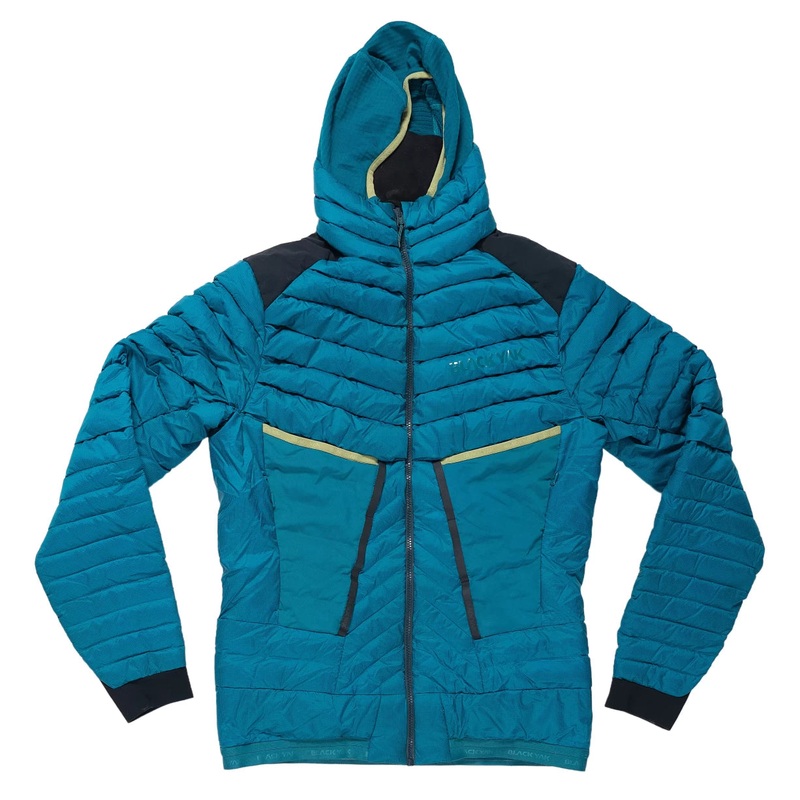Black Yak Hooded Insulation Jacket - Women's M Teal