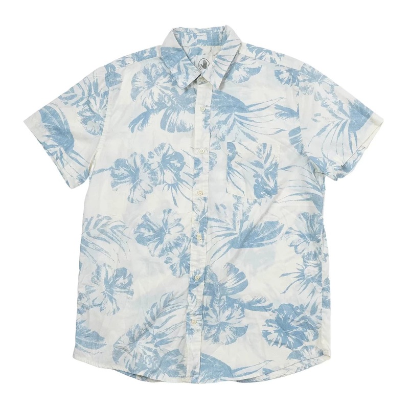 Body Glove Button Up Shirt - Men's L White