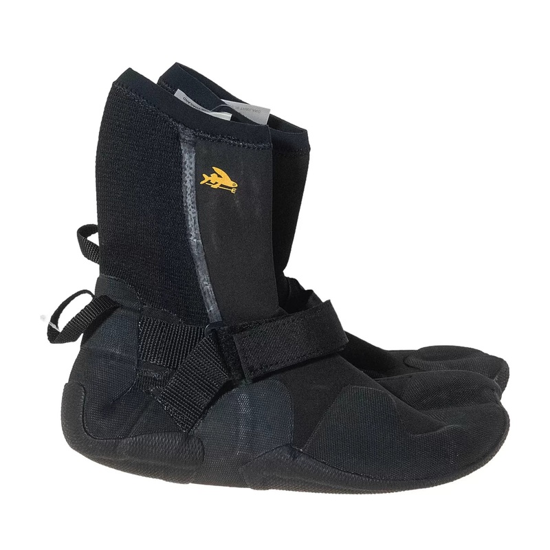 Patagonia R3 Yulex Split Toe Surf Booties 9 Black