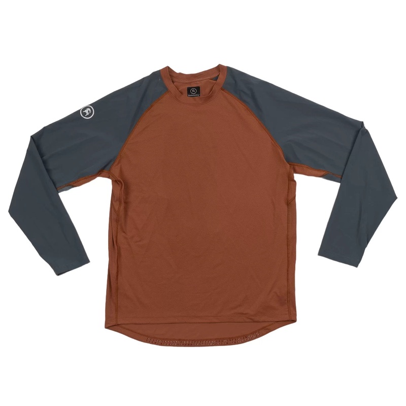 Backcountry Empire Long Sleeve Jersey - Men's M Gray/Brown