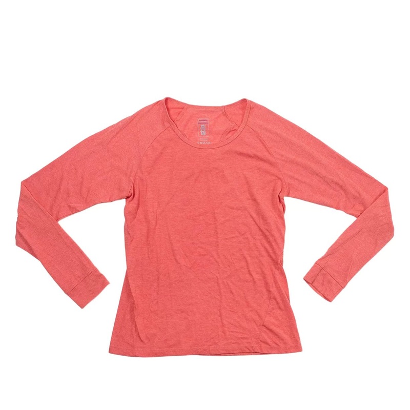 Stio Divide Tech Tee LS - Women's M Coral