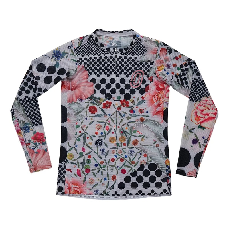 Ostroy Omloop Long-Sleeve Jersey - Women's M Floral