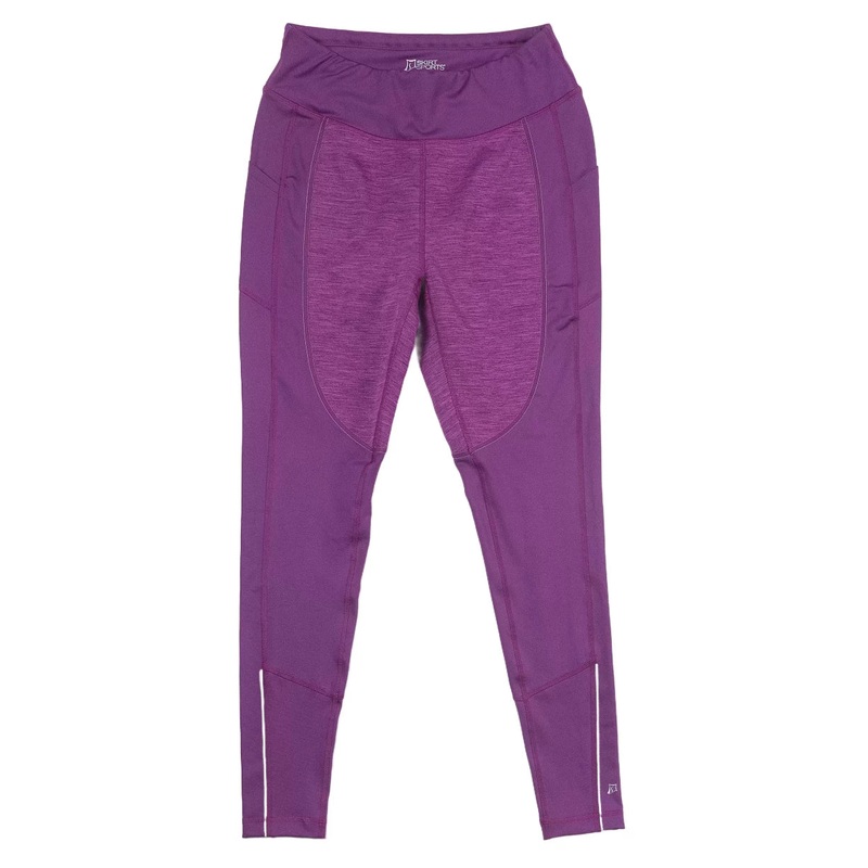 Skirt Sports Fleece Lined Leggings - Women's M Purple
