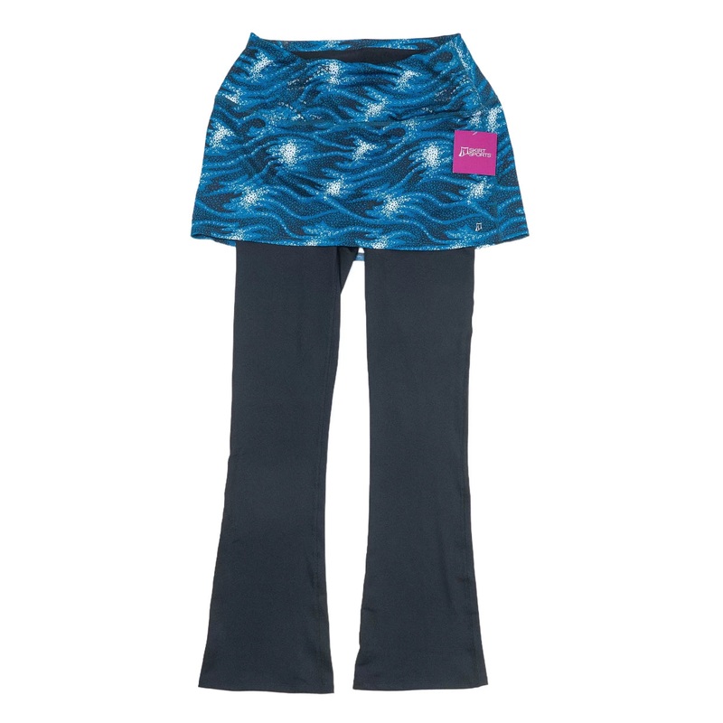 Skirt Sports Tough Girl Skirted Leggings - Women's S Black/Blue