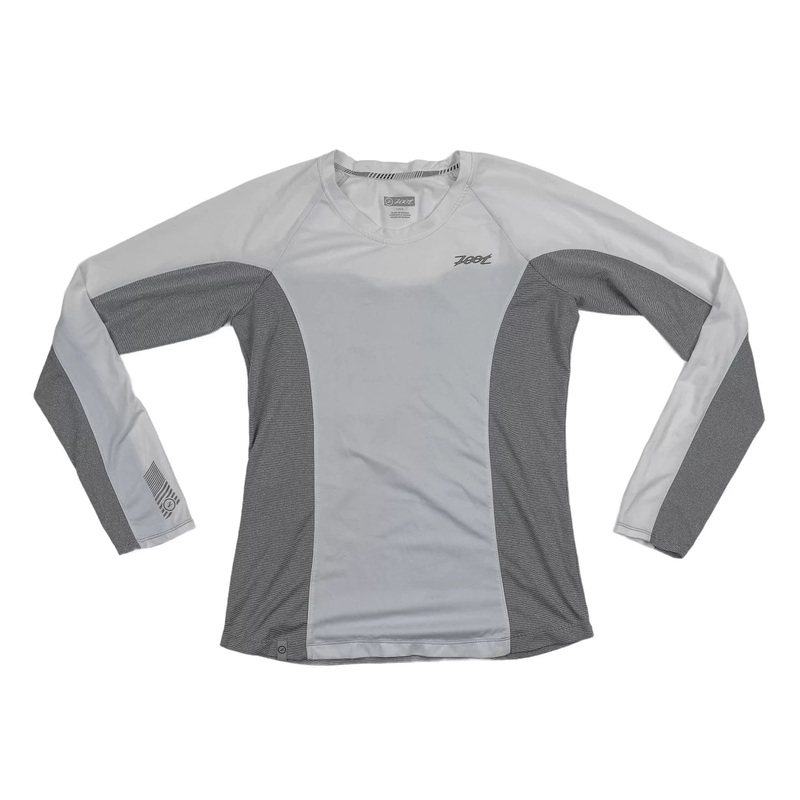 Zoot Oceanside Long Sleeve Shirt - Women's L White