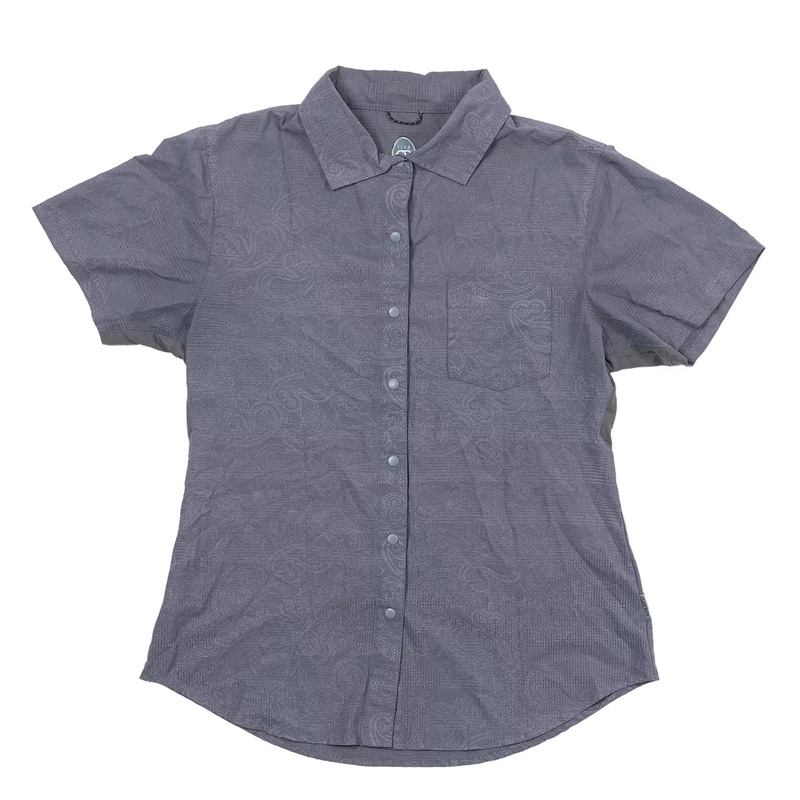 Club Ride Snap-Button Ride Shirt - Women's Estimated size S Gray