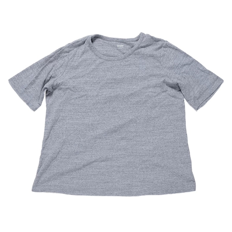 Duluth Trading Co. Longtail T Elbow Sleeve Scoopneck Shirt - Women's XL Gray Heather