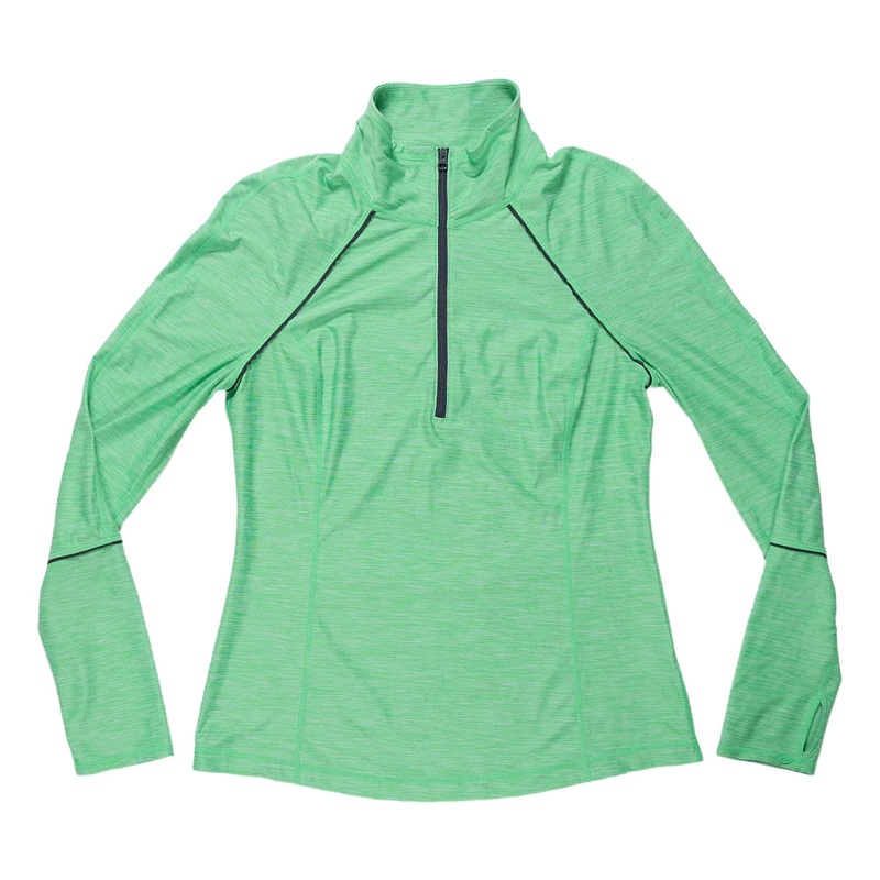Z by Zella Half Zip Pullover - Women's L Green