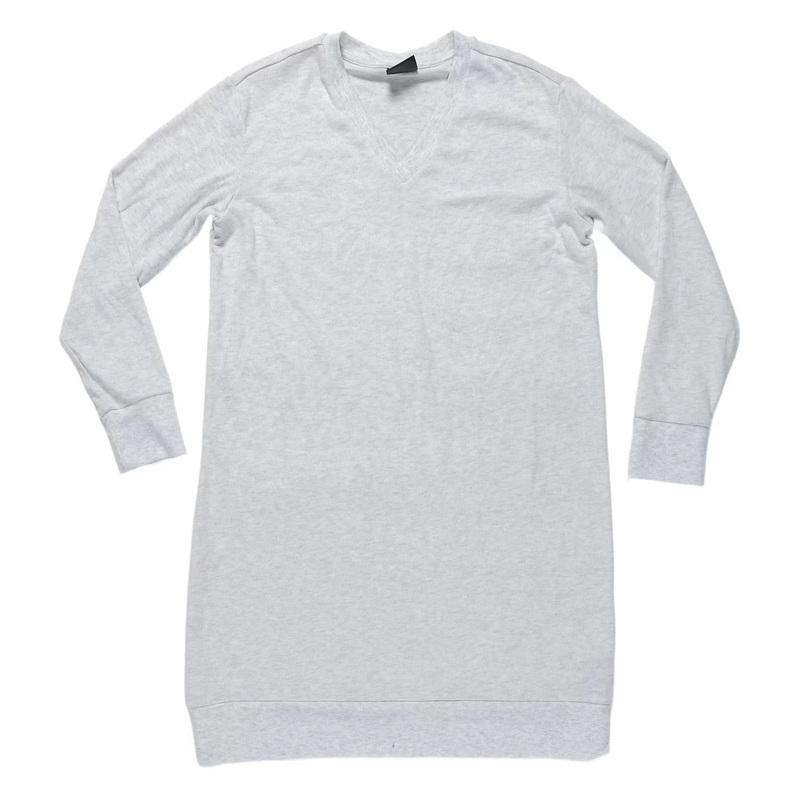 32 Degree Heat Crewneck Sweatshirt Dress - Women's M Heather Gray