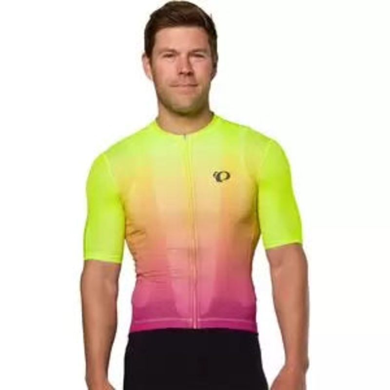 Pearl Izumi Pro Mesh Jersey M Screaming Yellow Gradient