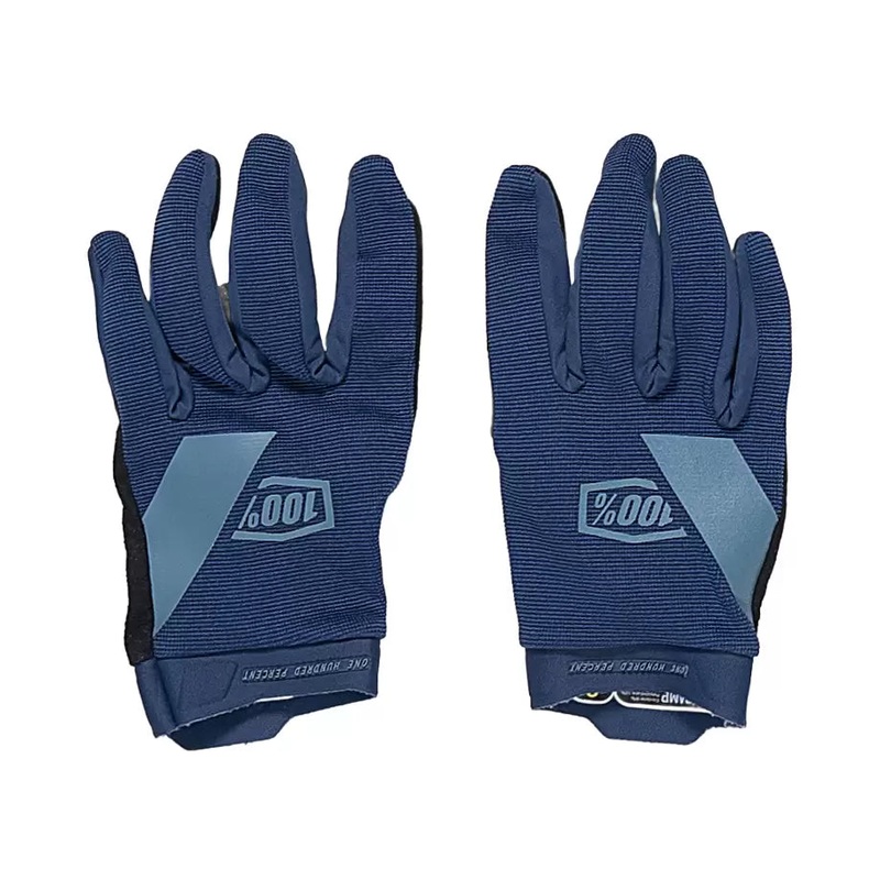 100 Percent Ridecamp Glove - Men's S Blue