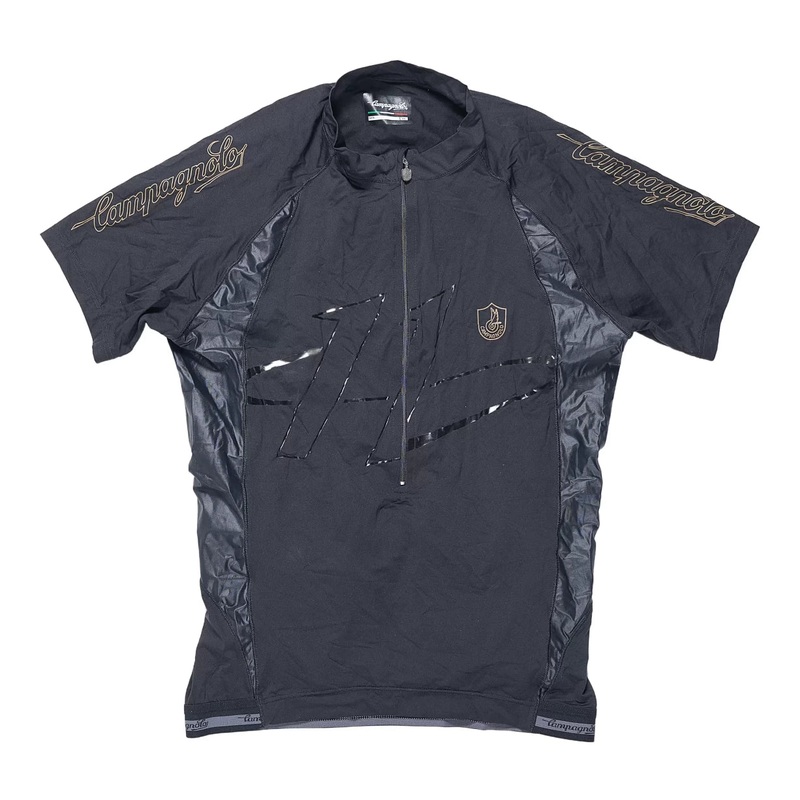 Campagnolo Short-Sleeve Cycling Jersey - Men's XXL Black