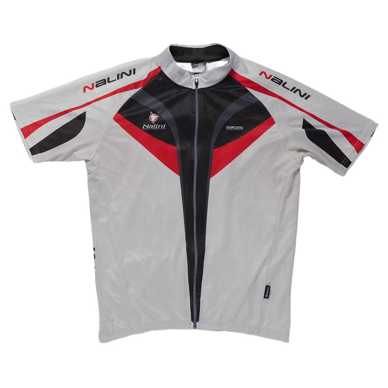 Nalini Short-Sleeve Cycling Jersey - Men's XL White