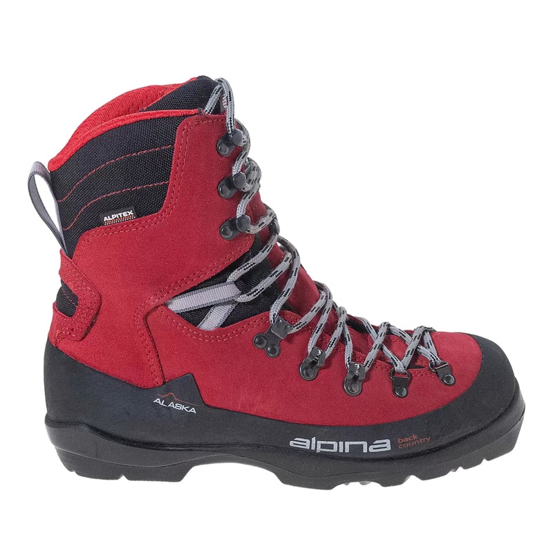 Alpina Alaska Backcountry Boot 43.0 Red/Black