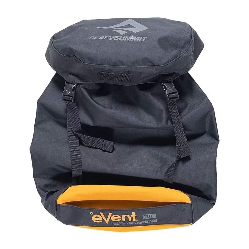 Sea To Summit Ultra-Sil eVent 20L Compression Dry Sack 20 L Black/Yellow