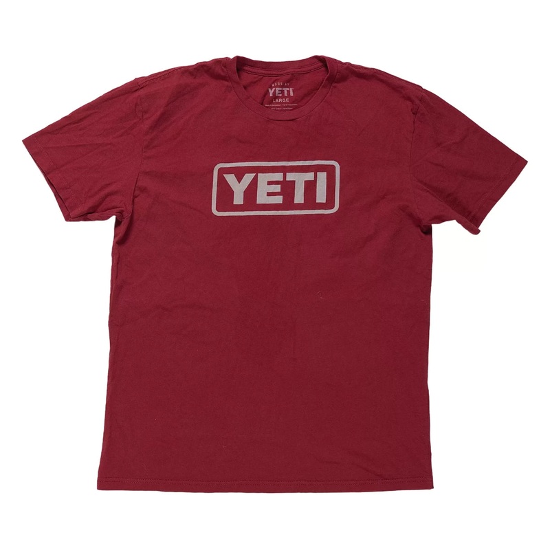 Yeti Short Sleeve T-Shirt - Men's L Red