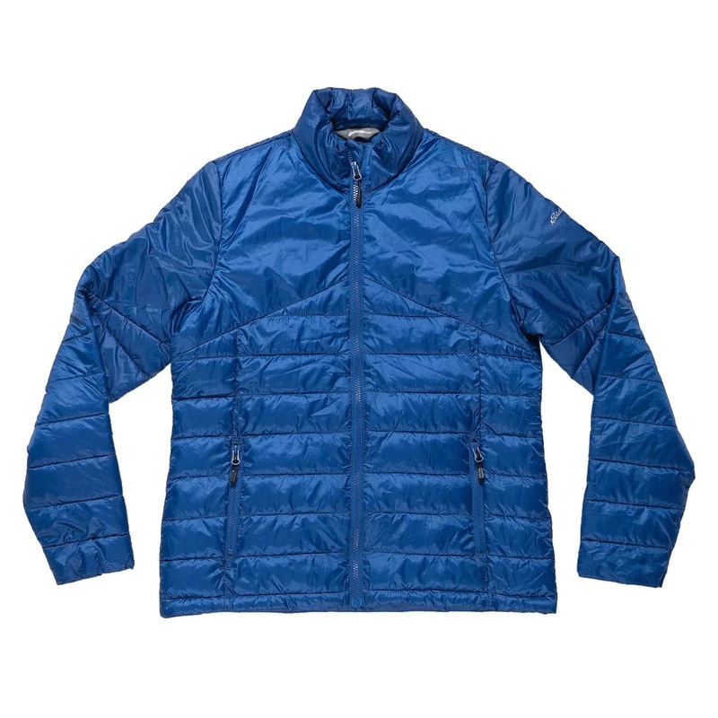 Eddie Bauer Quilted Jacket S Cobalt