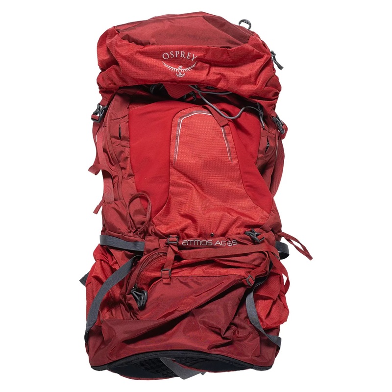 Osprey Atmos AG 65 Backpack - Men's L Red