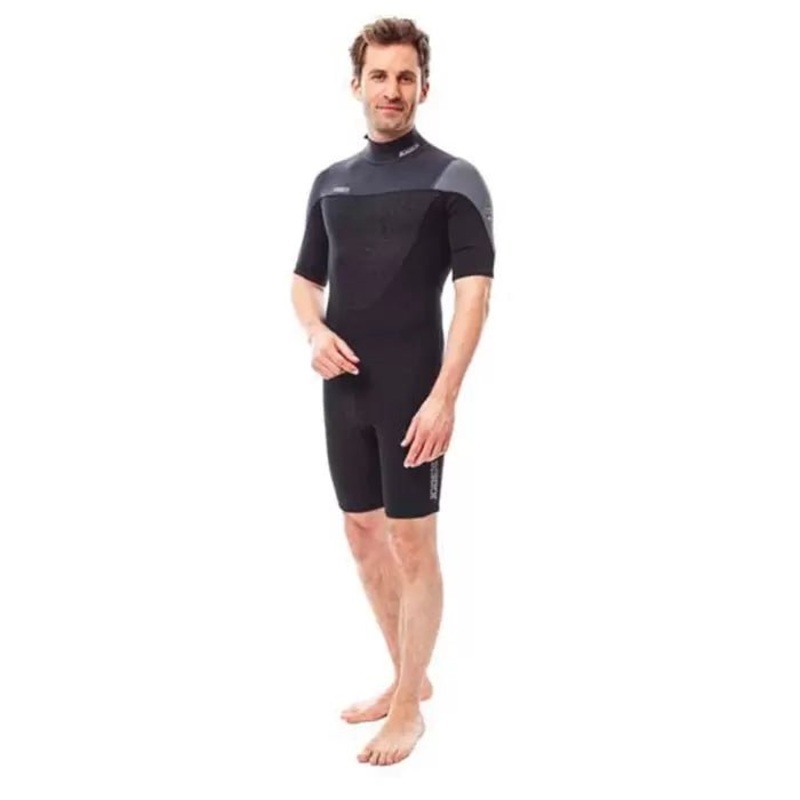JOBE PERTH SHORTY 3/2MM GREY 2XL SHORTY 2XL N/A
