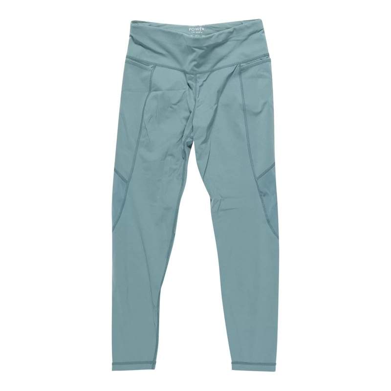 Sweaty Betty Power Aerial Mesh 7/8 Workout Leggings - Women's 8 Light Green