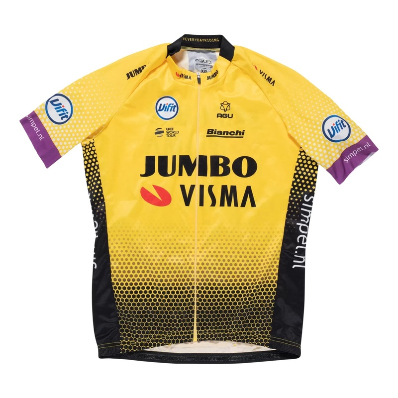 AGU Team Jumbo Visma Jersey - Men's XXL Yellow