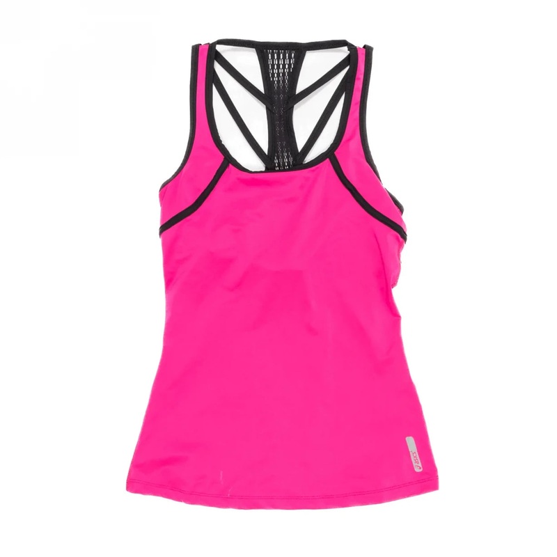 Asics Mesh Back Tank - Women's S Pink