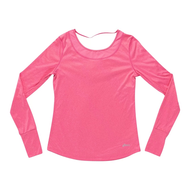 Asics Run Long Sleeve M Pink