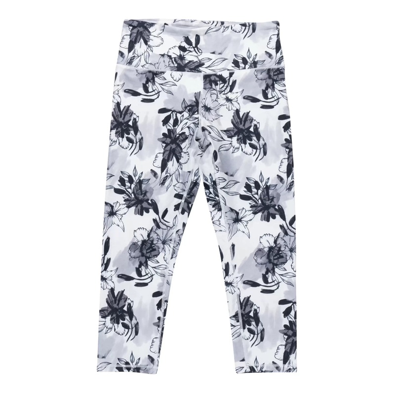 Balance Collection Cropped Legging - Women's L Black/White