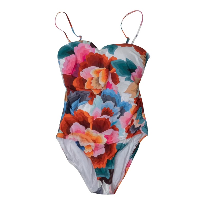 La Blanca La Blanca Bandeau One Piece Swimsuit - Women's 14 White