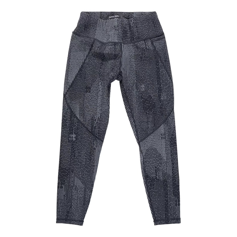 Sweaty Betty Power 7/8 Reflective Workout Leggings - Women's 8 Black/Gray