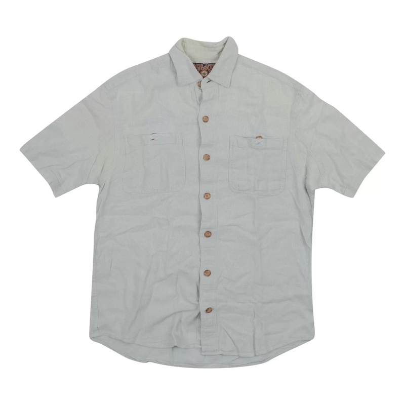Duluth Button Down Short-Sleeve - Men's M Blue