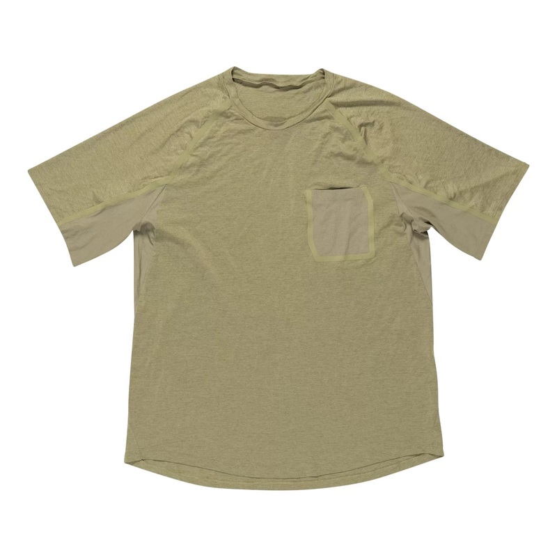 Lululemon Performance Short-Sleeve Pocket Tee - Men's M Green