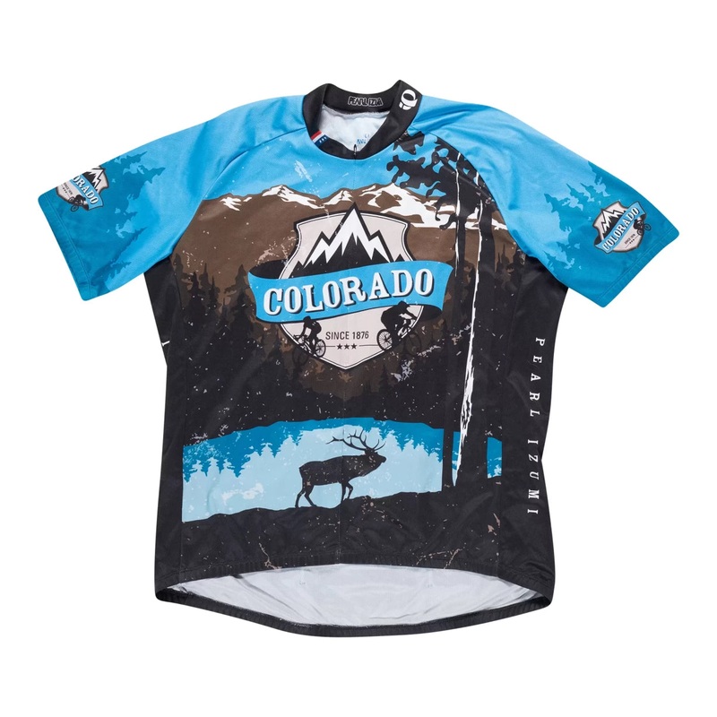 Pearl Izumi Pearl Izumi Colorado Cycling Jersey -Men's XXL Blue