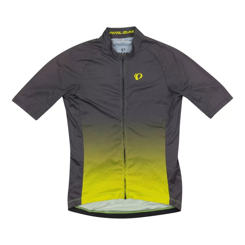 Pearl Izumi Pro Pursuit Wind Jersey - Men's M Yellow/Grey