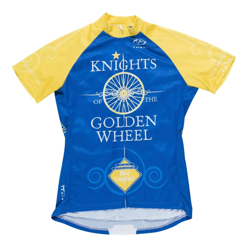 Primal Wear Short-Sleeve Cycling Jersey - Men's M Blue/Yellow