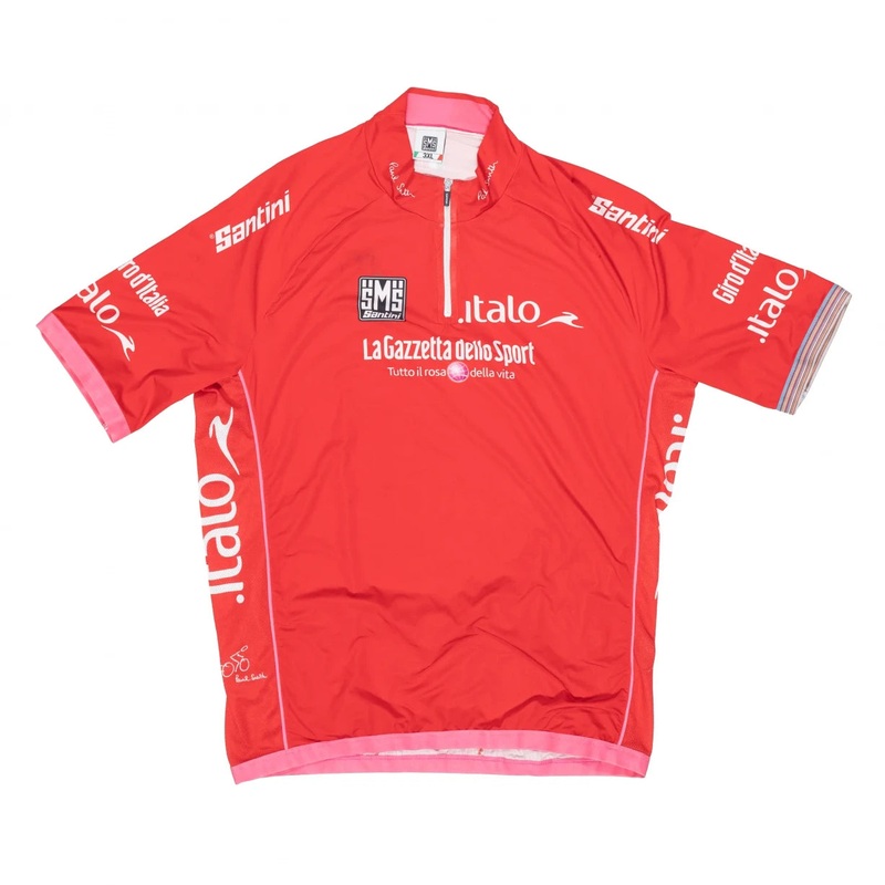 Santini Short-Sleeve Cycling Jersey - Women's 3XL Red