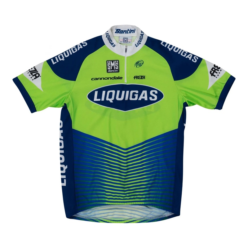 Santini Short Sleeve Jersey - Men's 3X Green