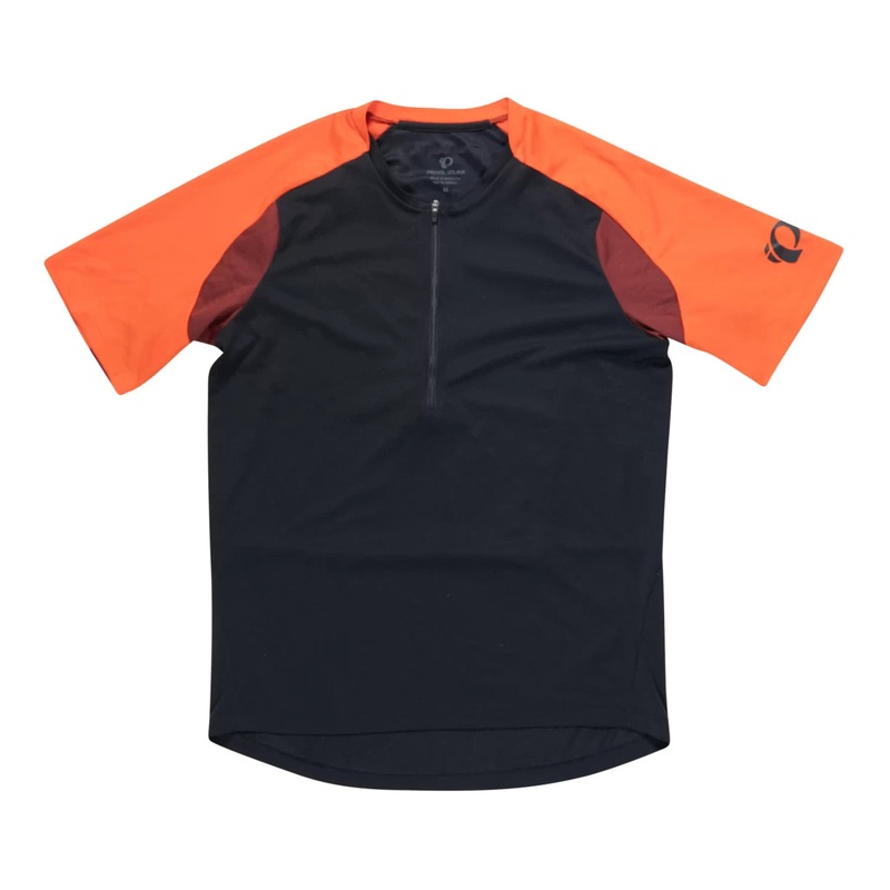 Pearl Izumi Divide Short Sleeve Jersey - Men's M Black/Orange