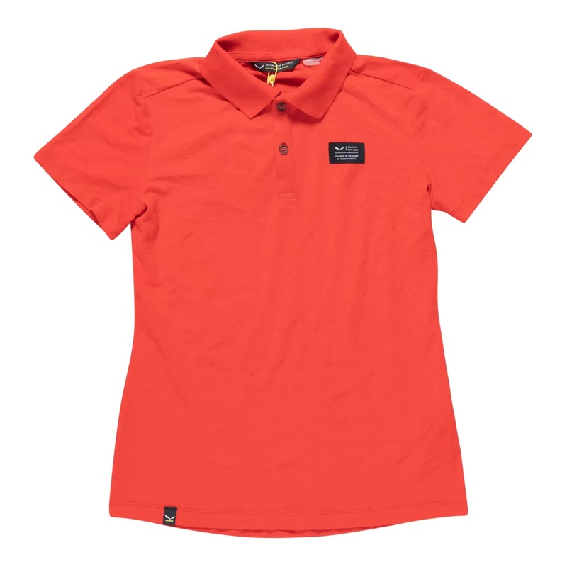 Salewa Dri-Release S/S Polo - Women's XS Red