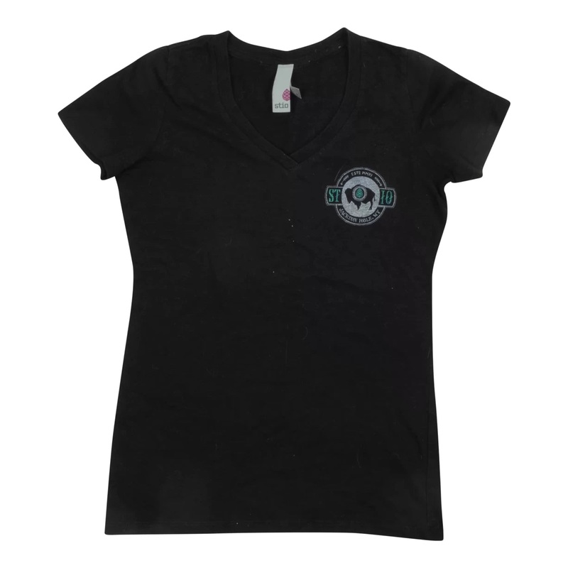 Stio Logo Tee - Women's S Black