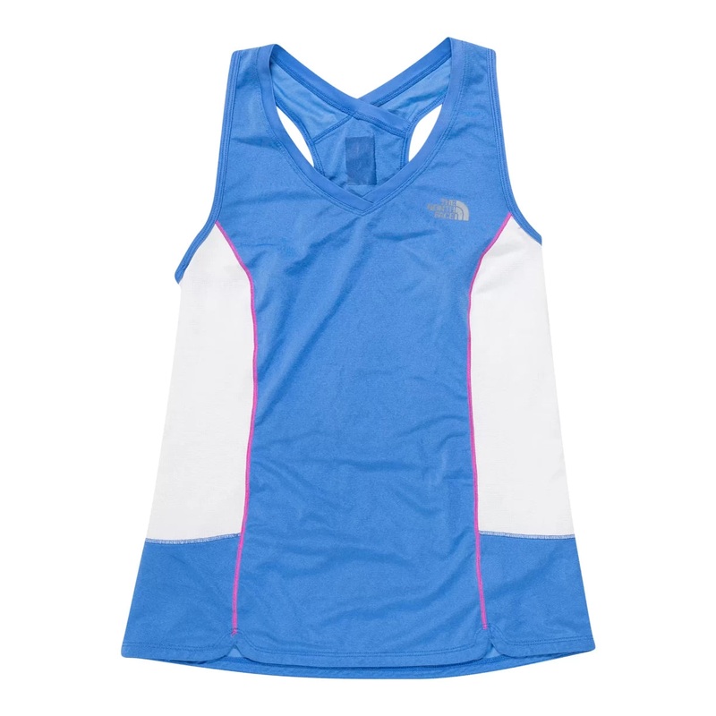 The North Face Tank Top - Women's Estimated size S Blue/White