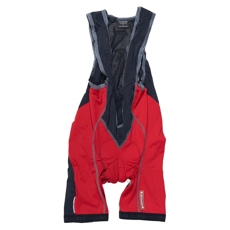 Assos Bib Shorts - Men's L Black/Red