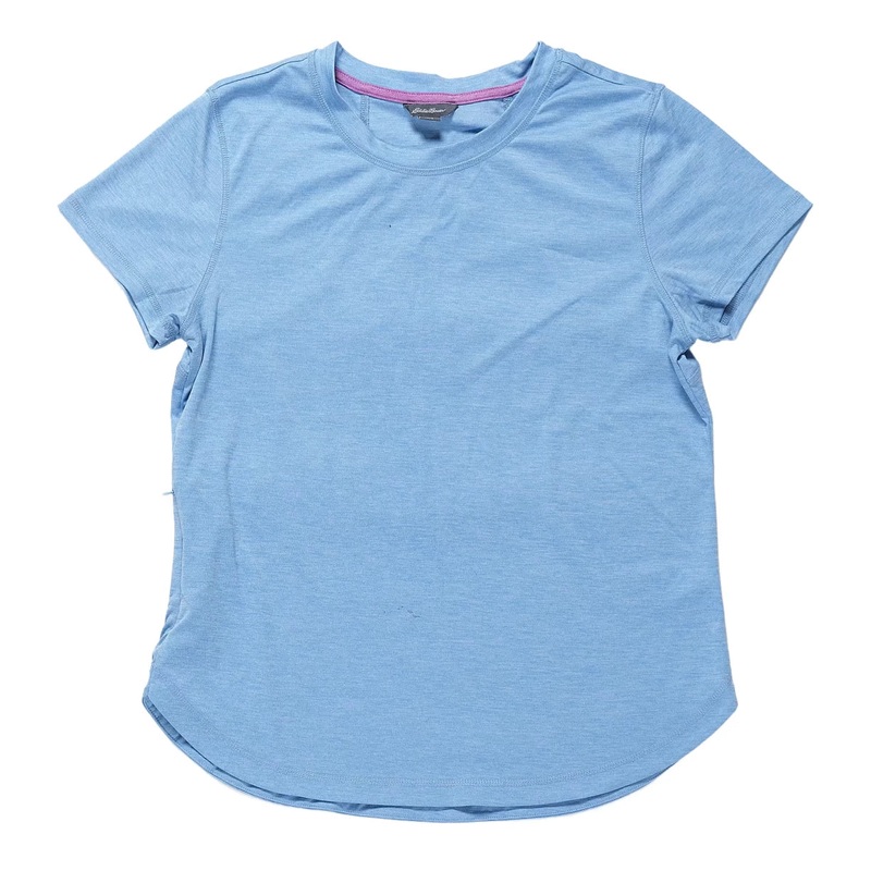 Eddie Bauer Resolution Stretch Short-Sleeve T-Shirt - Women's L Blue