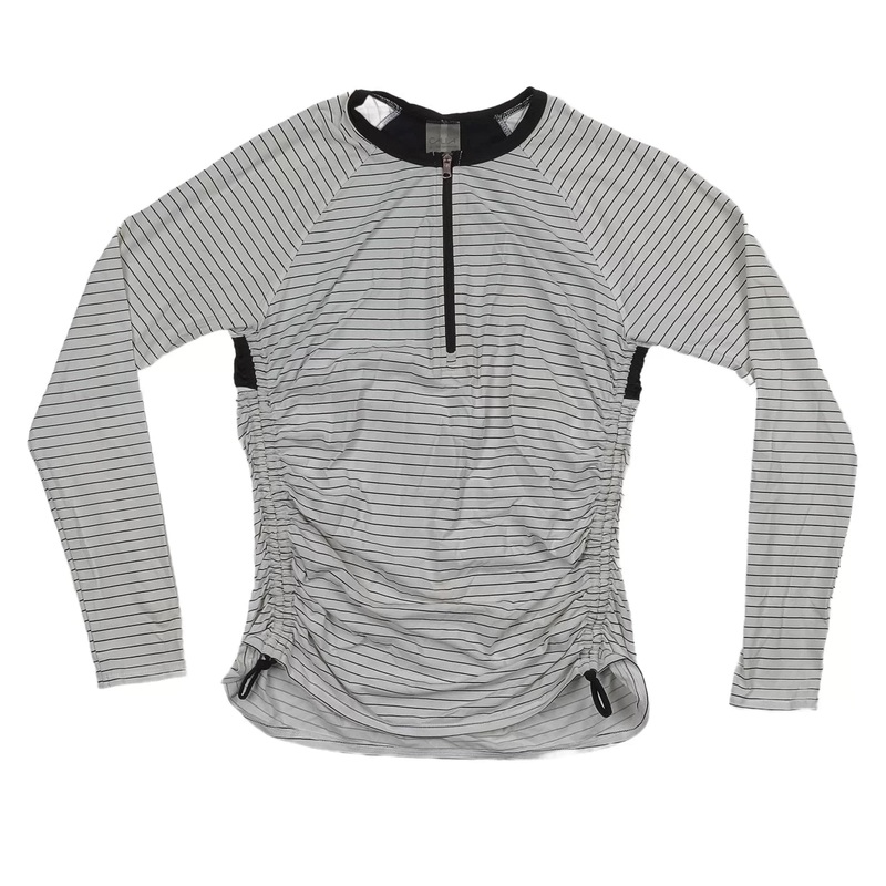 Calia 1/4-Zip Performance Top - Women's M White/Black