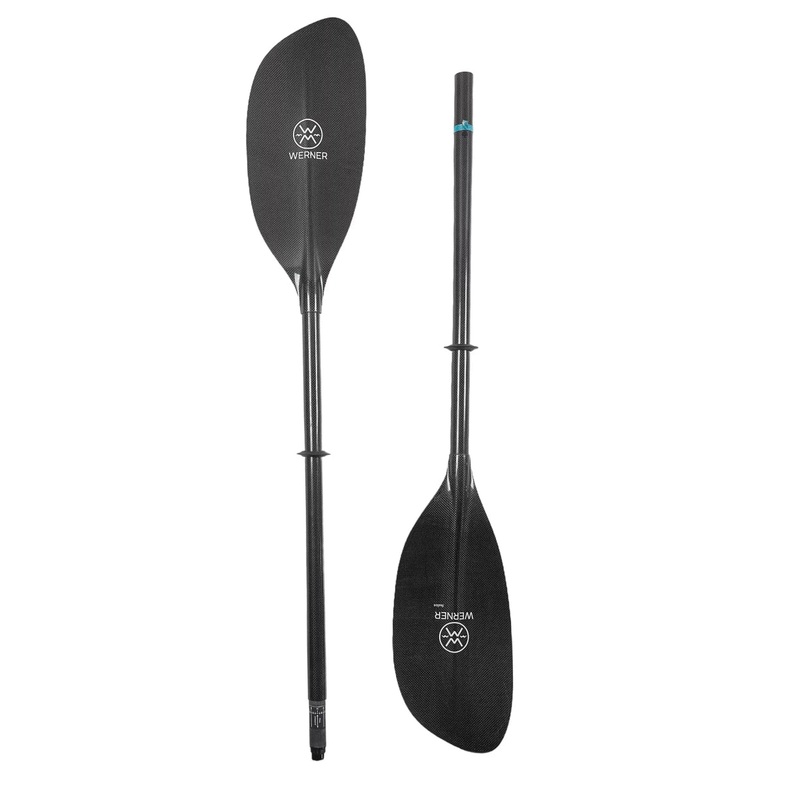 Werner Shuna Carbon 2-Piece Paddle see tech specs Black