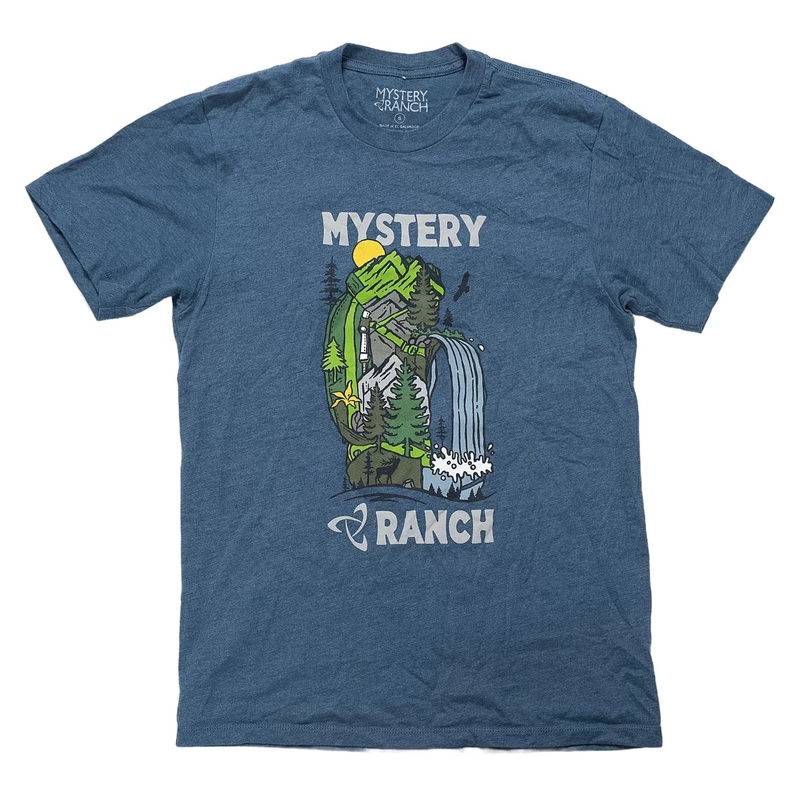Mystery Ranch Graphic T-Shirt - Men's S Blue