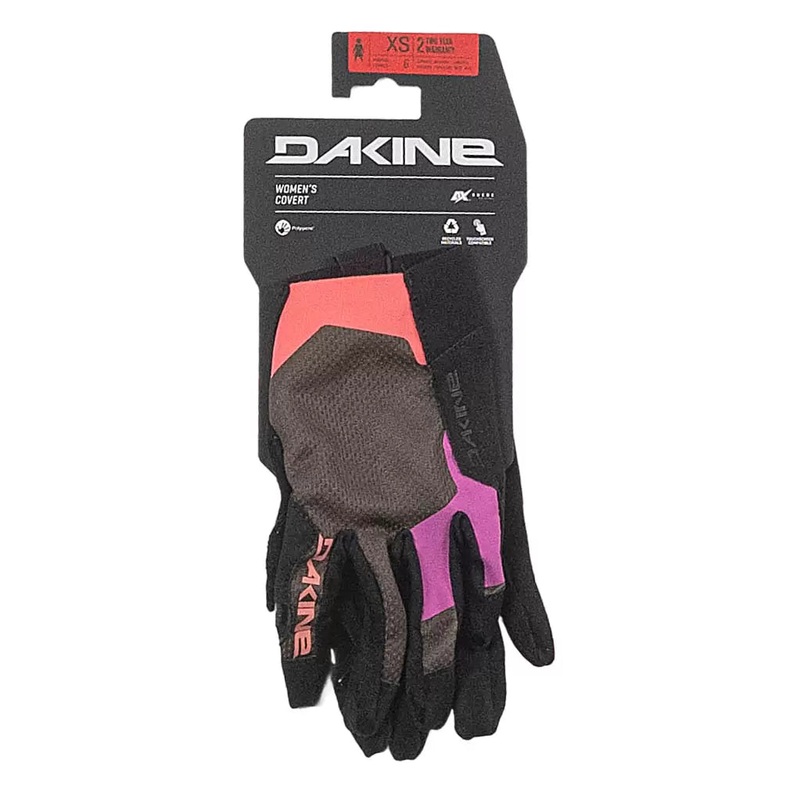 Dakine Covert Bike Glove - Women's XS Green/Purple