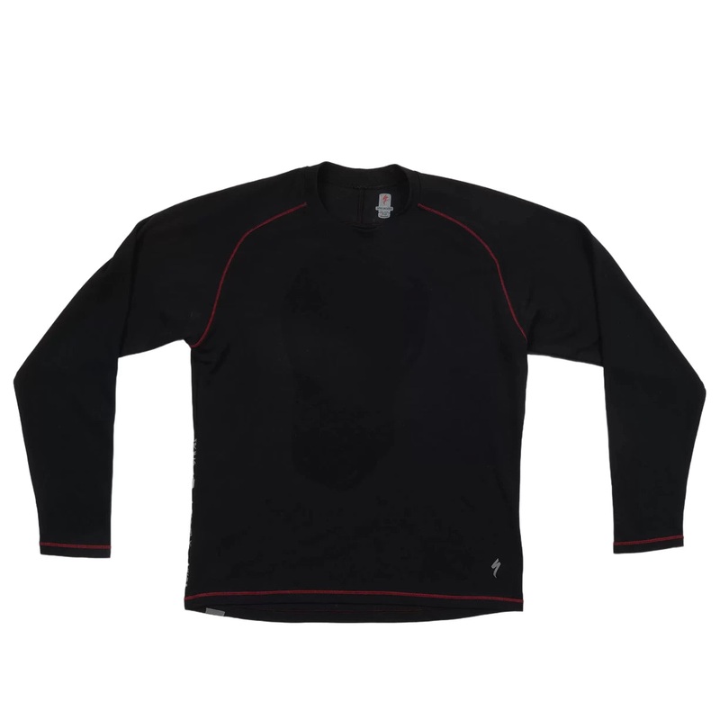 Specialized Crewneck MTB Jersey - Men's S Black