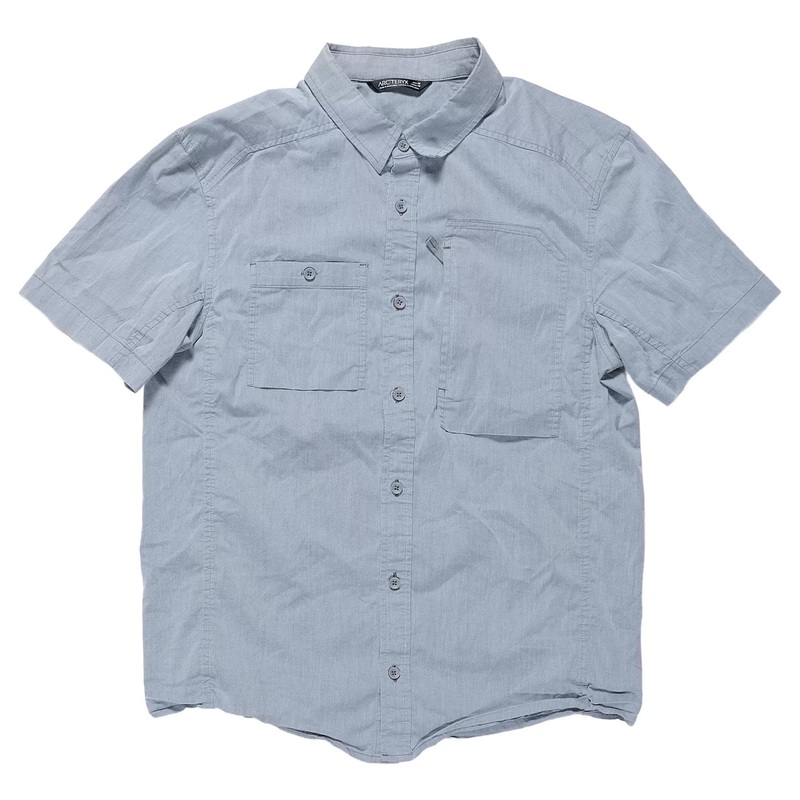 Arc'teryx A2B Short Sleeve Shirt - Men's M Gray