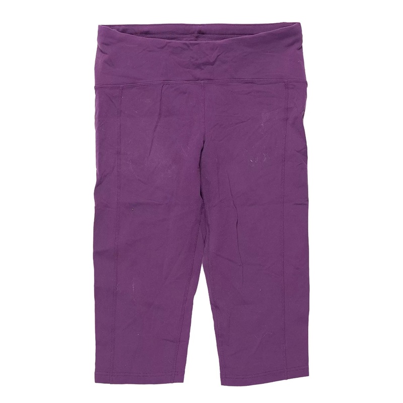 Oiselle Crop Running Tights - Women's 8 Purple